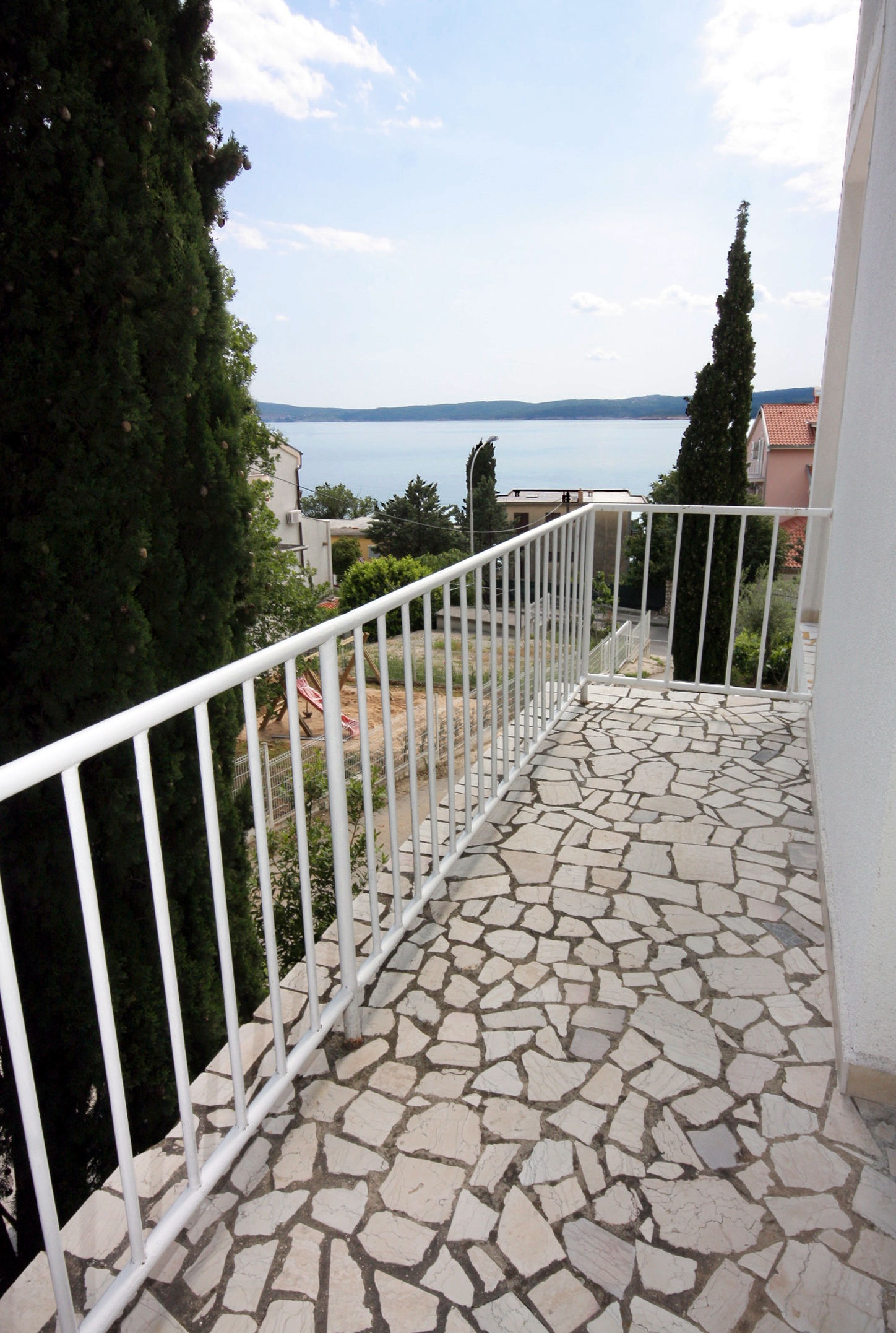 Studio flat with terrace and sea view Selce, Crikvenica  AS-a