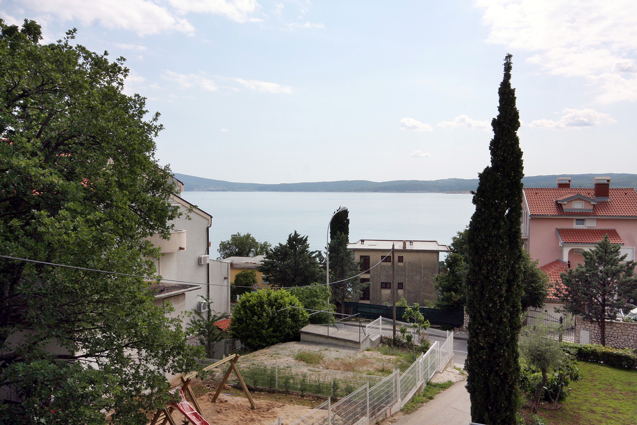 Studio flat with terrace and sea view Selce, Crikvenica  AS-a
