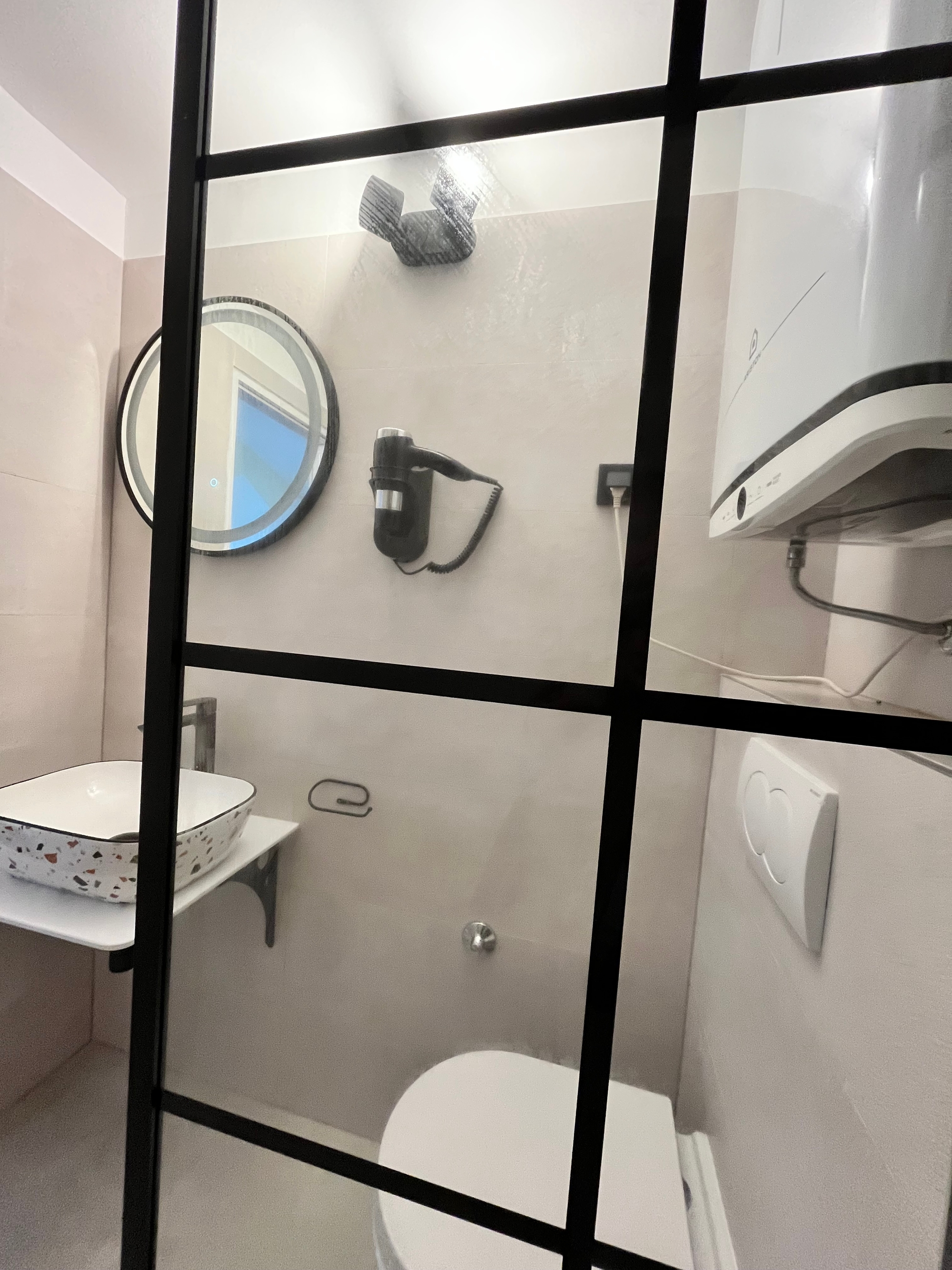 Studio flat with terrace and sea view Selce, Crikvenica  AS-b