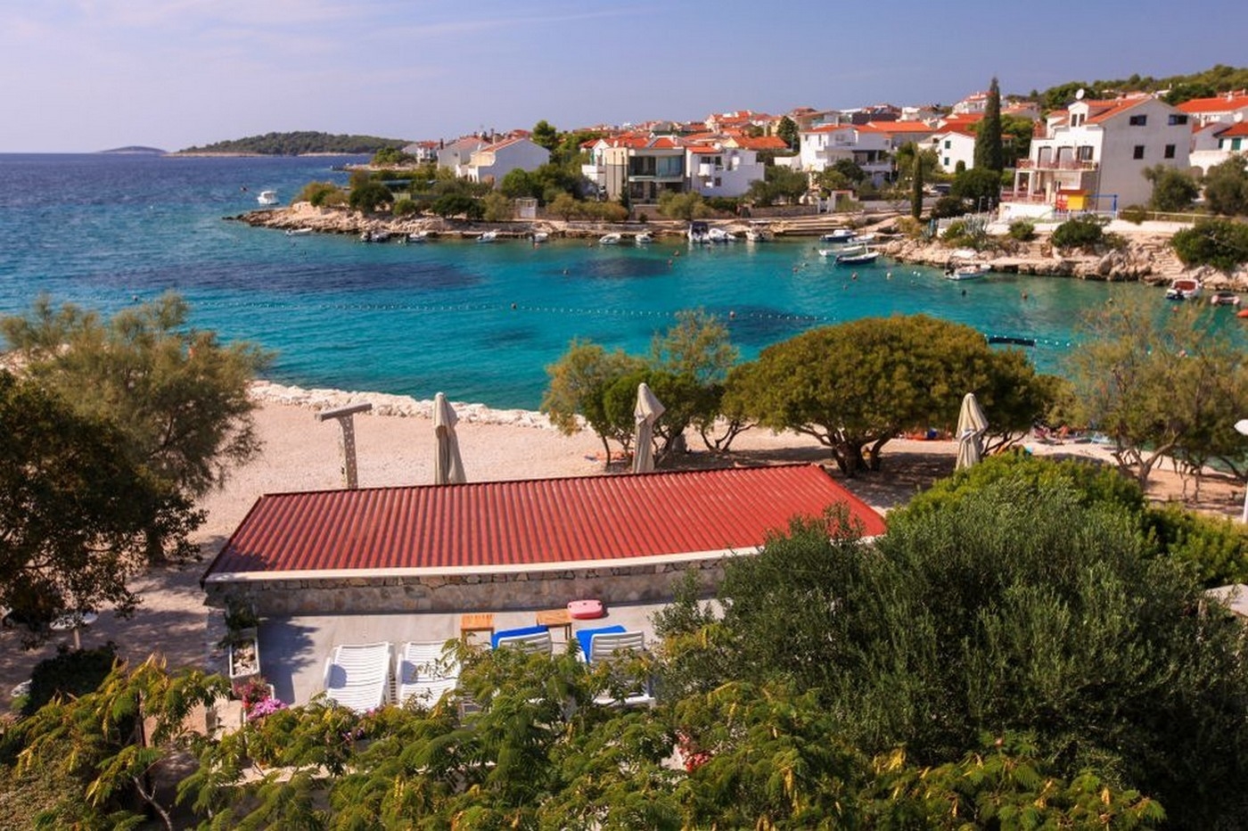 Studio flat near beach Rogoznica  AS-a