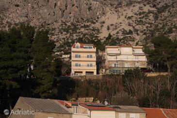 Drašnice, Makarska, Hébergement 4810 - Appartement à proximité de la mer avec une plage de galets.