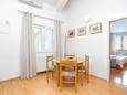 Jídelna Trogir, Jídelna v ubytování typu apartment, s klimatizací a WiFi.