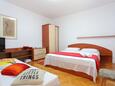 Ložnice Trogir, Ložnice v ubytování typu apartment, s klimatizací a WiFi.