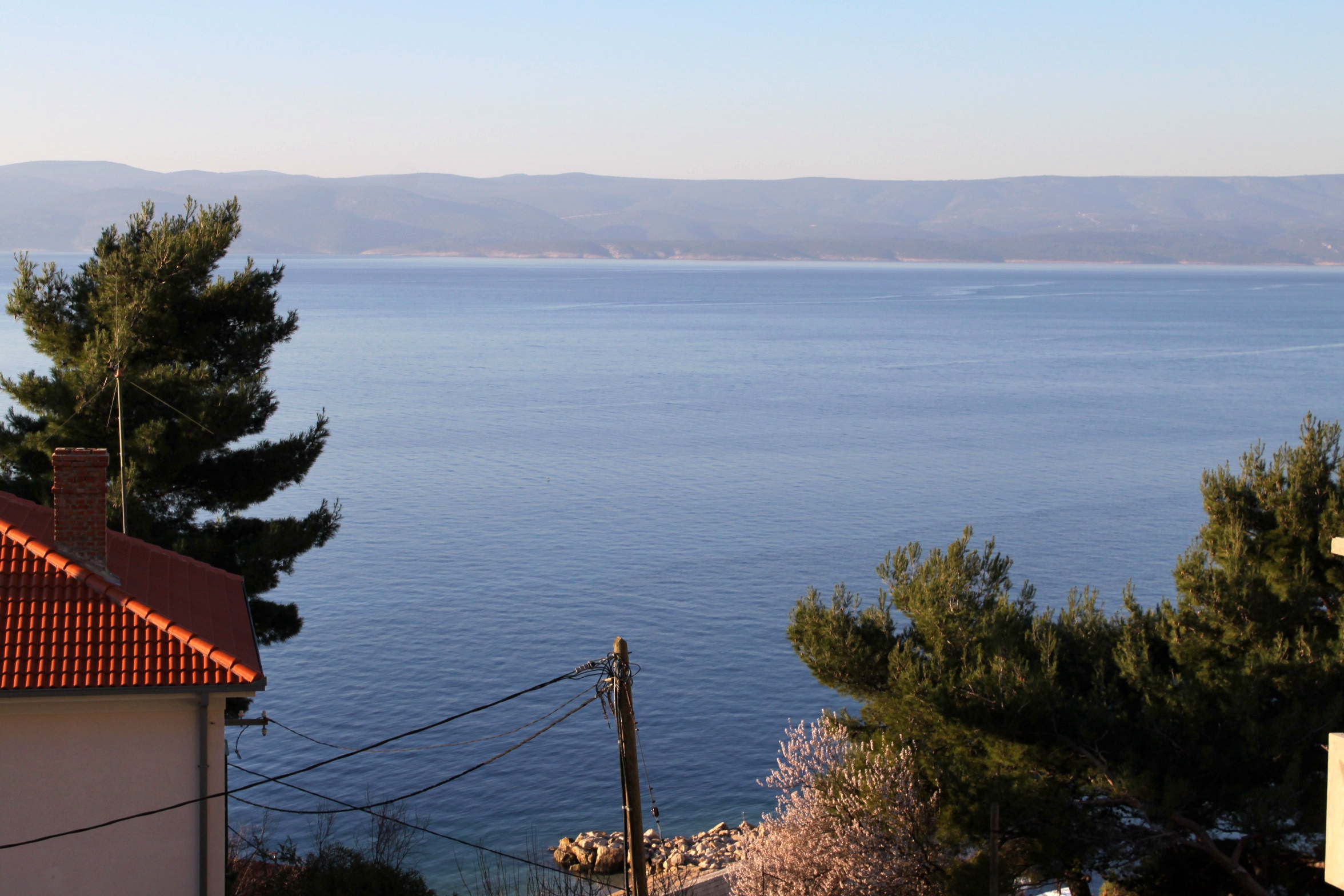 Two bedroom apartment with terrace and sea view Pisak, Omiš  A-e