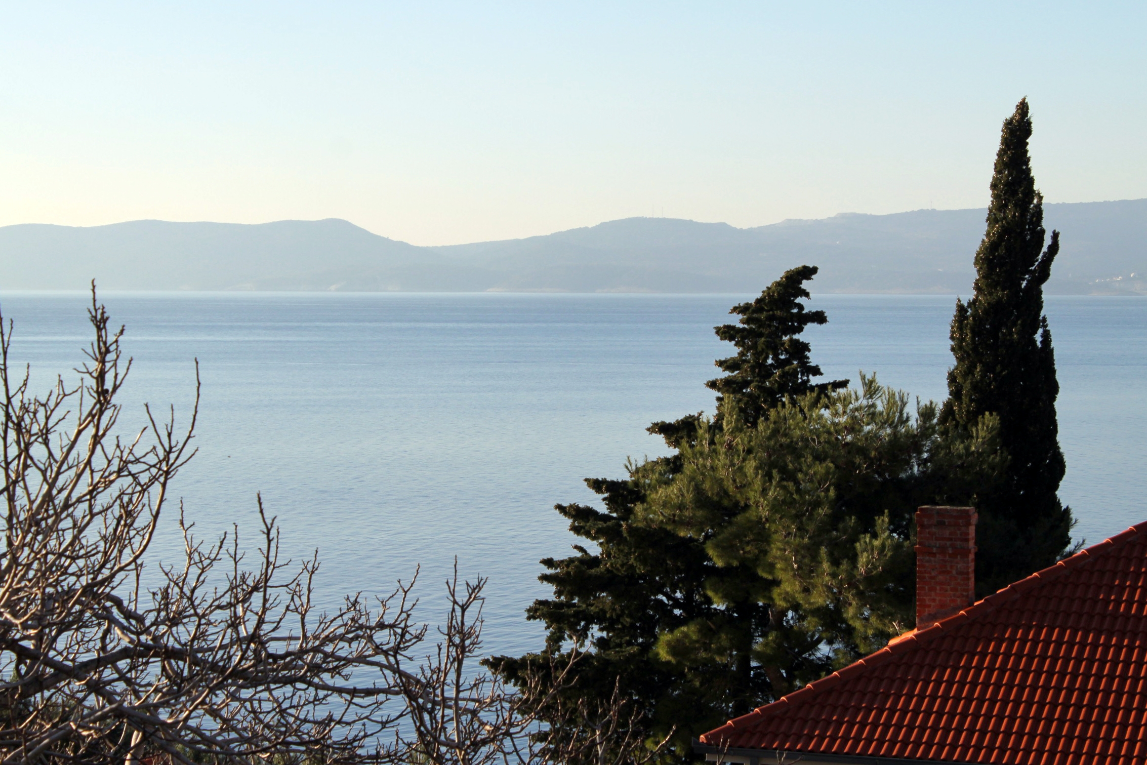 Two bedroom apartment with terrace and sea view Pisak, Omiš  A-e