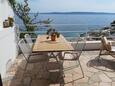 Rastići, Terras in the apartment, with a sea view, (pet friendly) en WiFi.