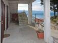 Terrace Nemira, Terrace in the apartment, with a sea view and WiFi.