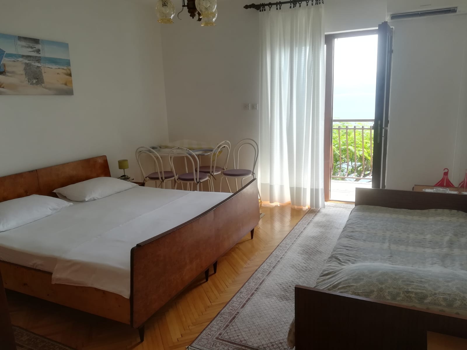 One bedroom apartment with terrace and sea view Nemira (Omiš) (A-4834-b)