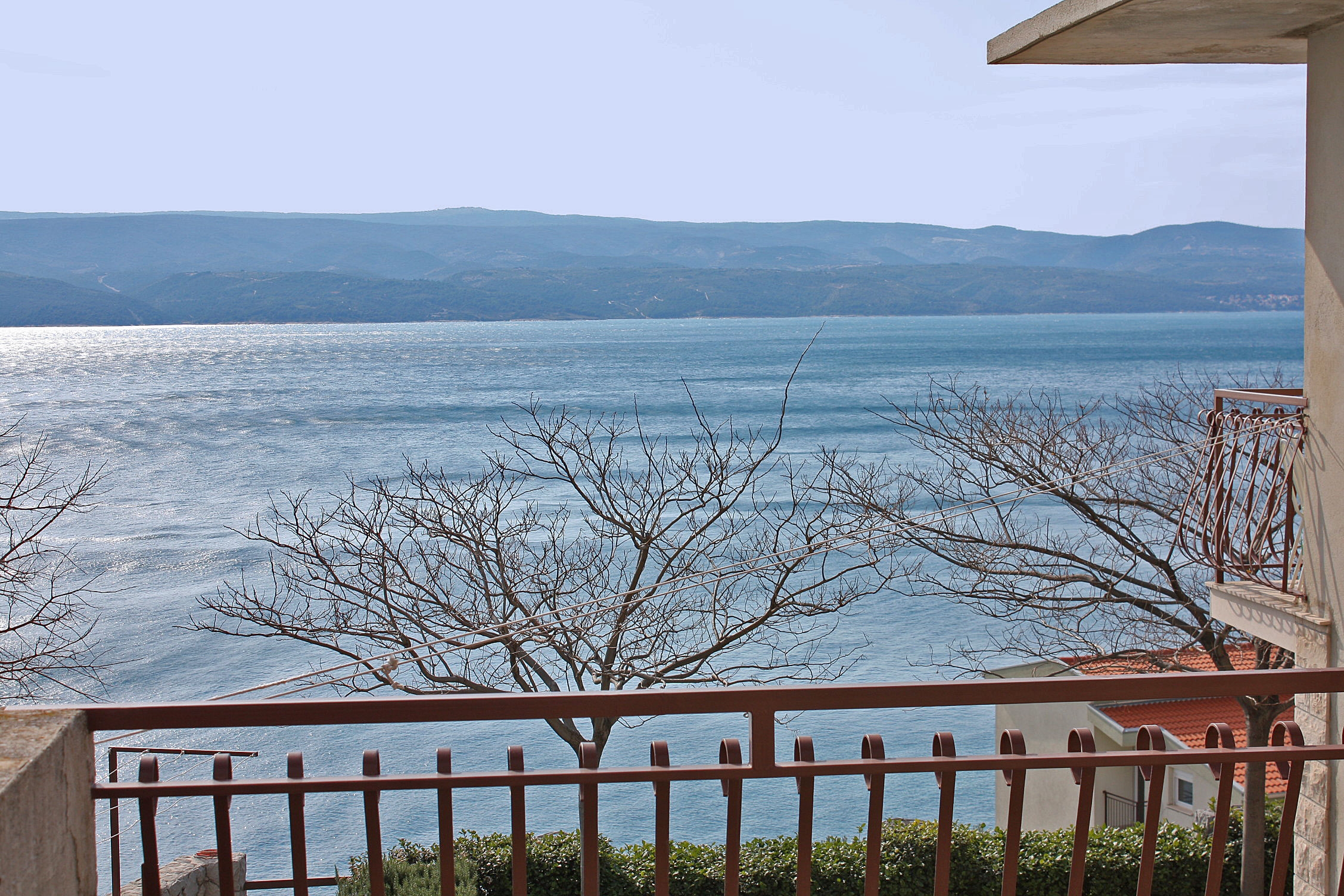 One bedroom apartment with terrace and sea view Nemira, Omiš  A-b