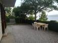 Shared terrace Nemira, Shared terrace in the studio-apartment, with a sea view and WiFi.