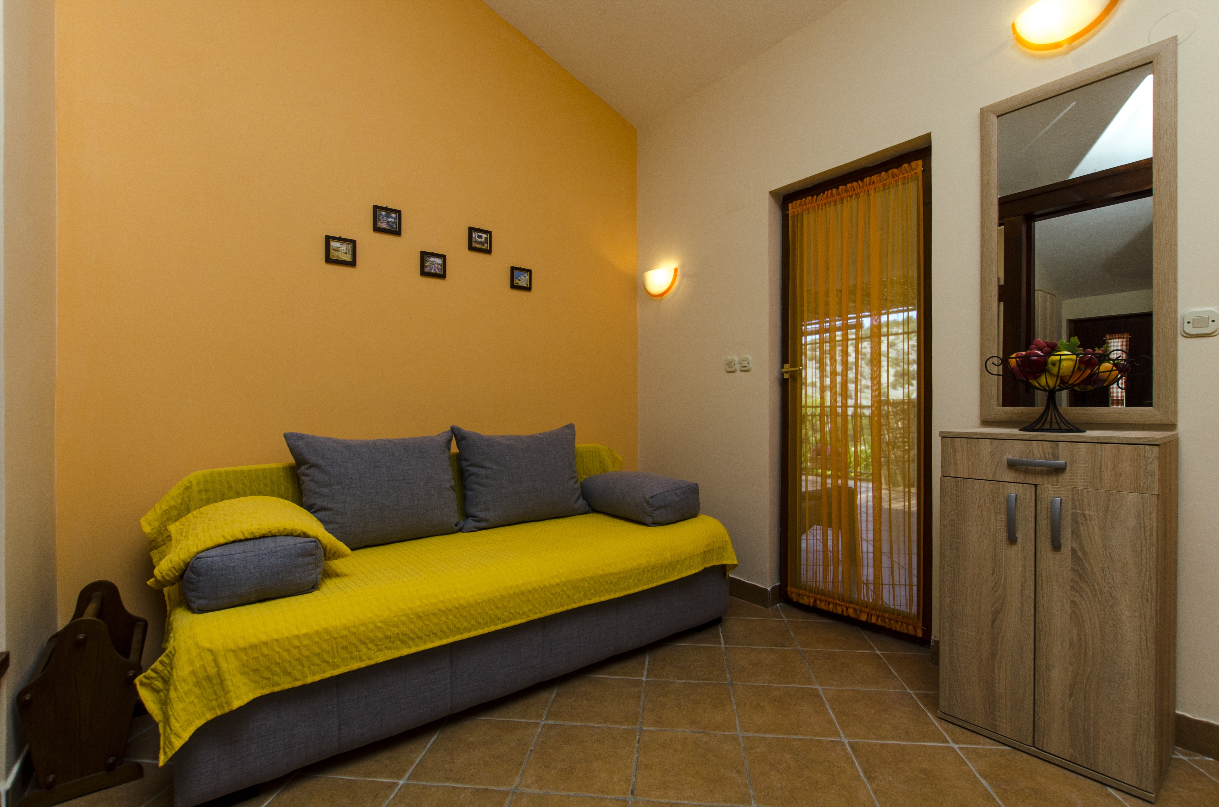 Studio flat with terrace and sea view Ražanj, Rogoznica  AS-a