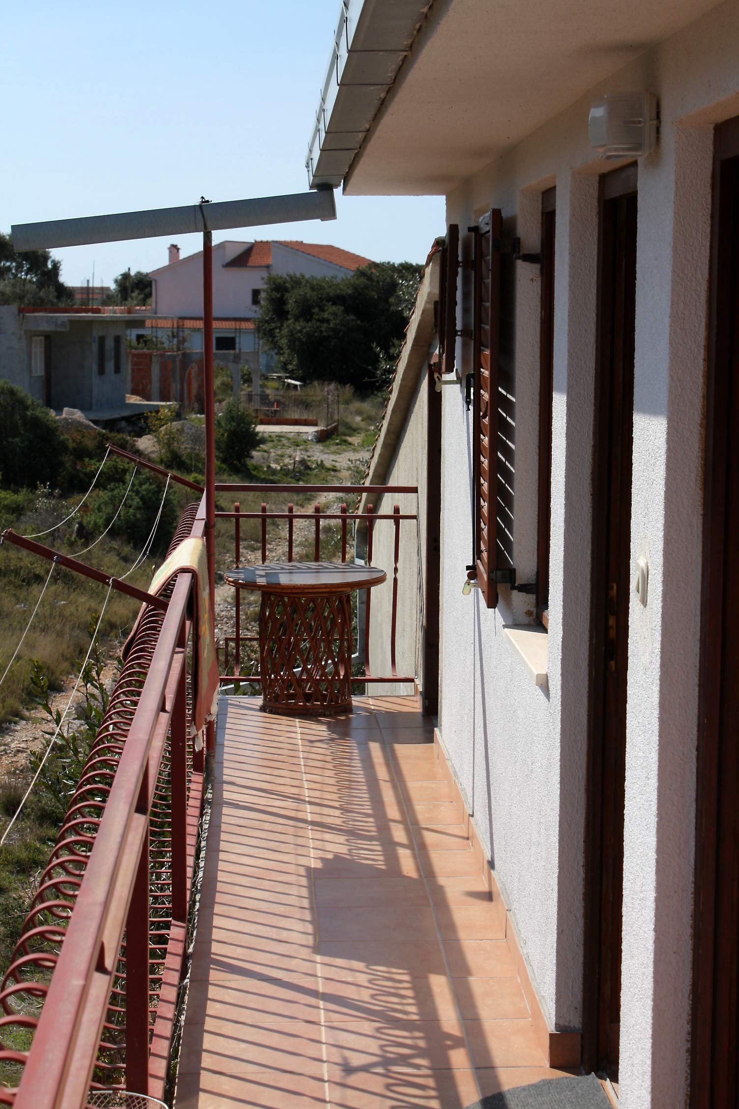Studio flat with terrace and sea view Ražanj, Rogoznica  AS-b