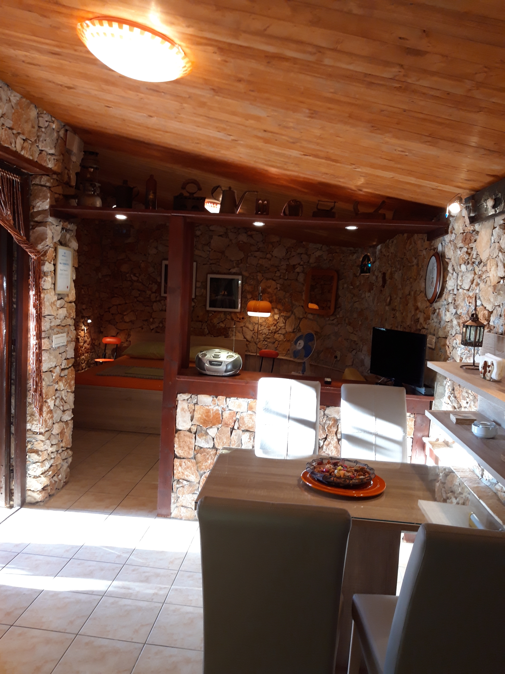 Studio flat with terrace Ražanj, Rogoznica (AS-4864-c)