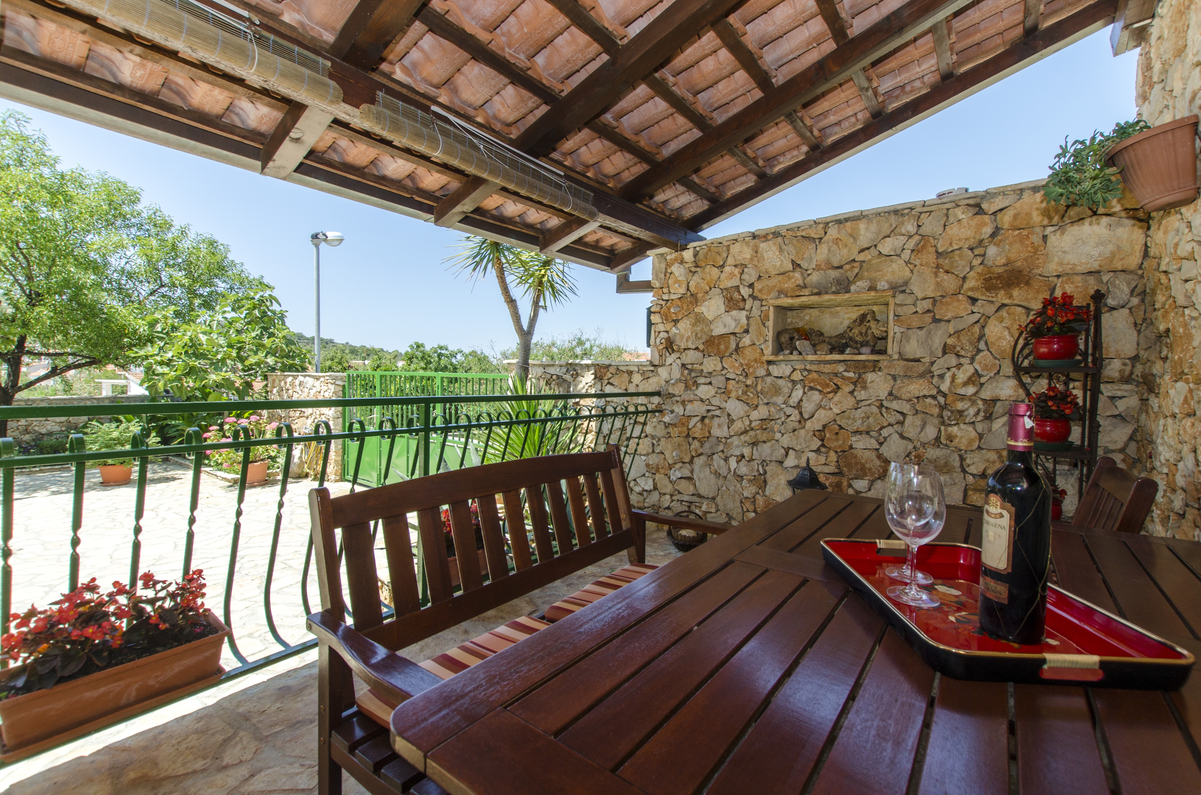 Studio flat with terrace Ražanj, Rogoznica (AS-4864-c)