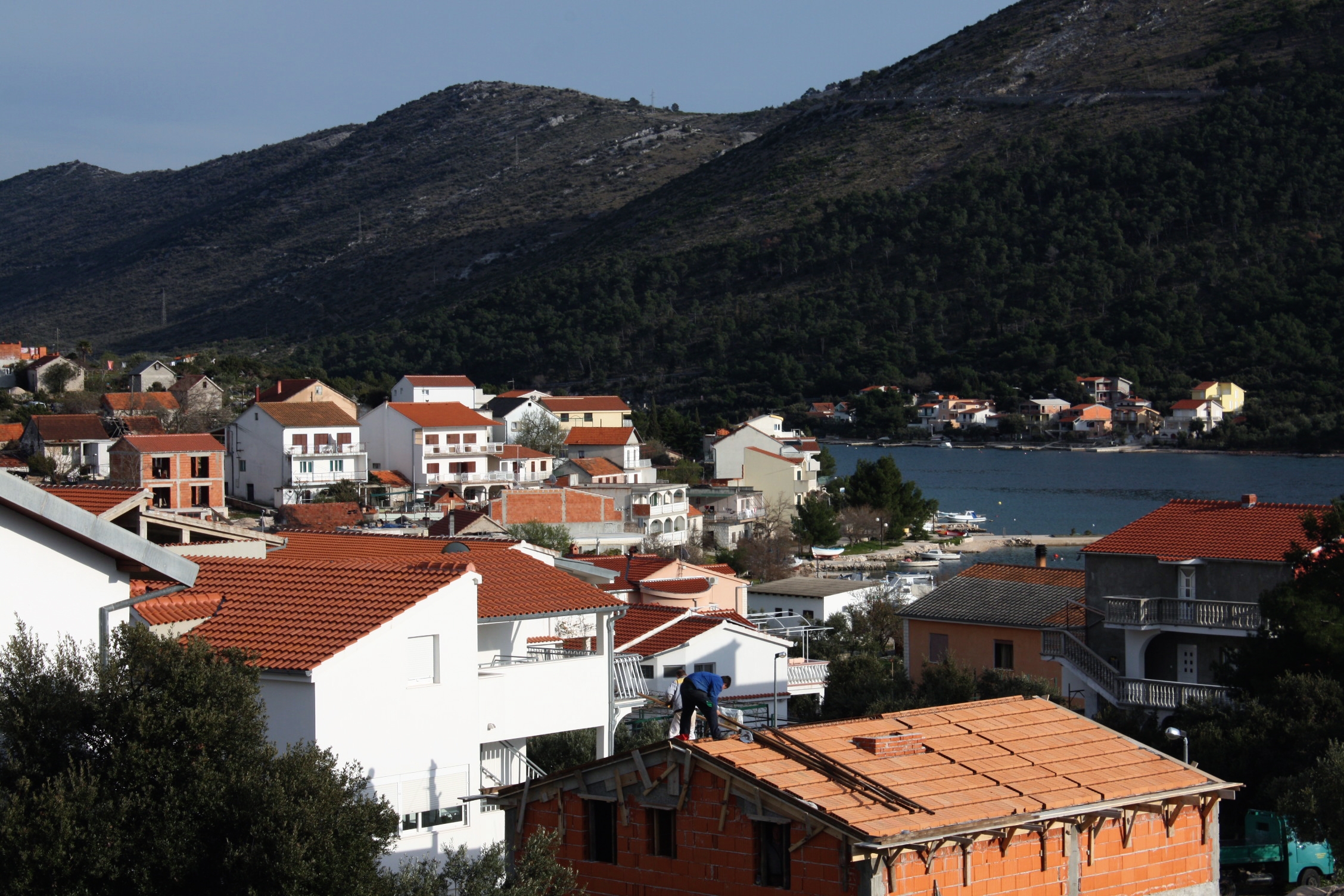 One bedroom apartment with balcony and sea view Grebaštica, Šibenik  A-a