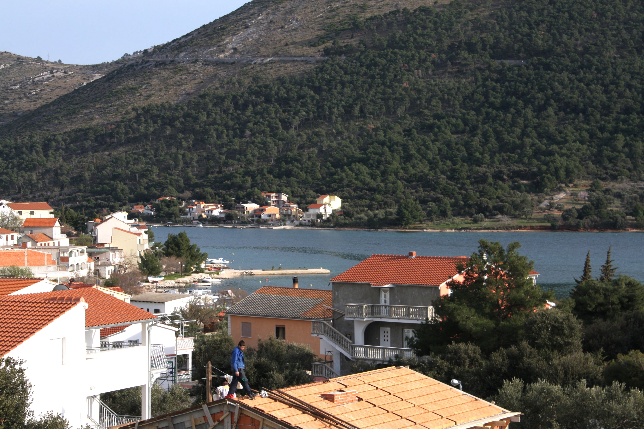 One bedroom apartment with terrace and sea view Grebaštica, Šibenik  A-b
