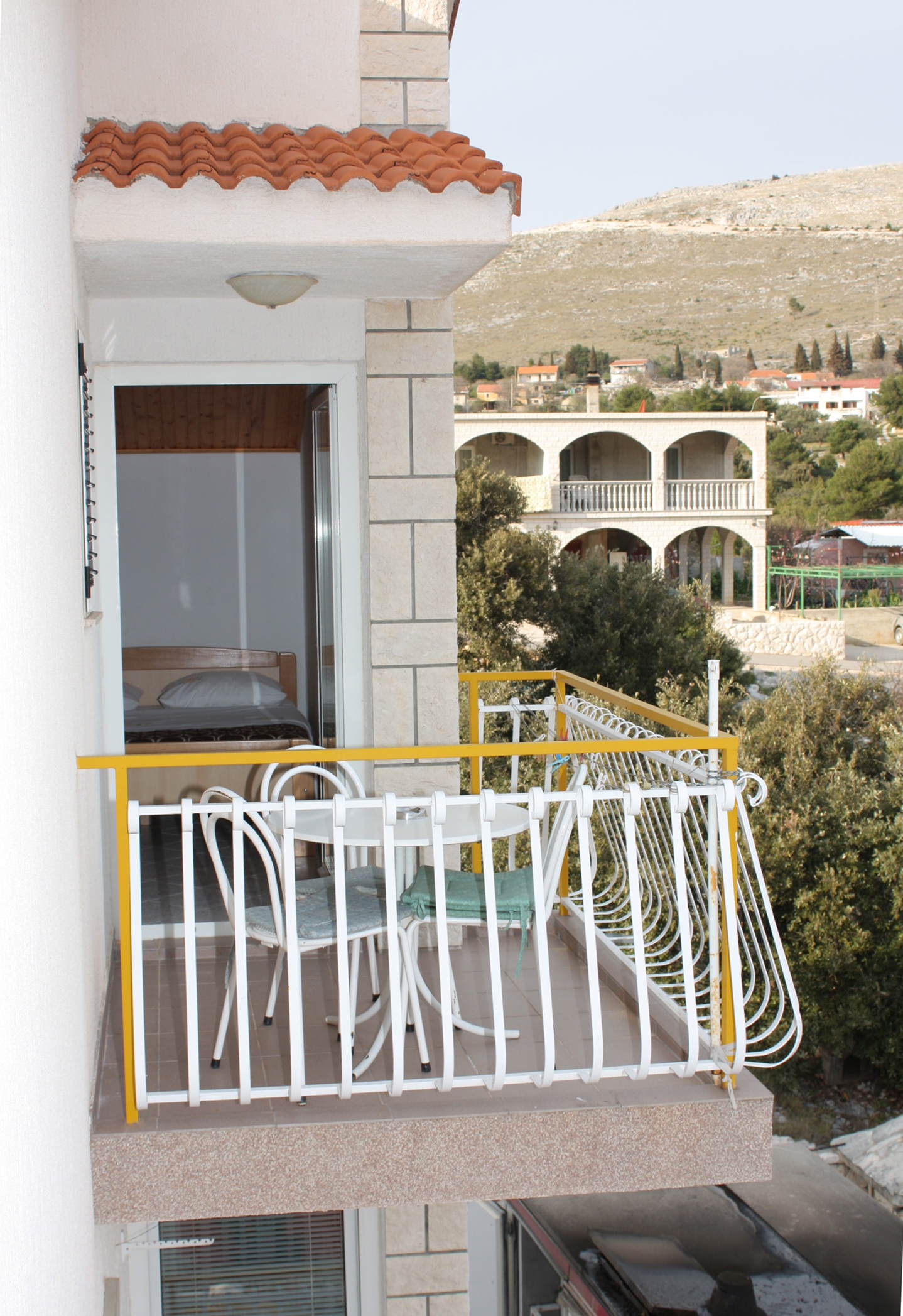 Studio flat with balcony and sea view Grebaštica, Šibenik  AS-a