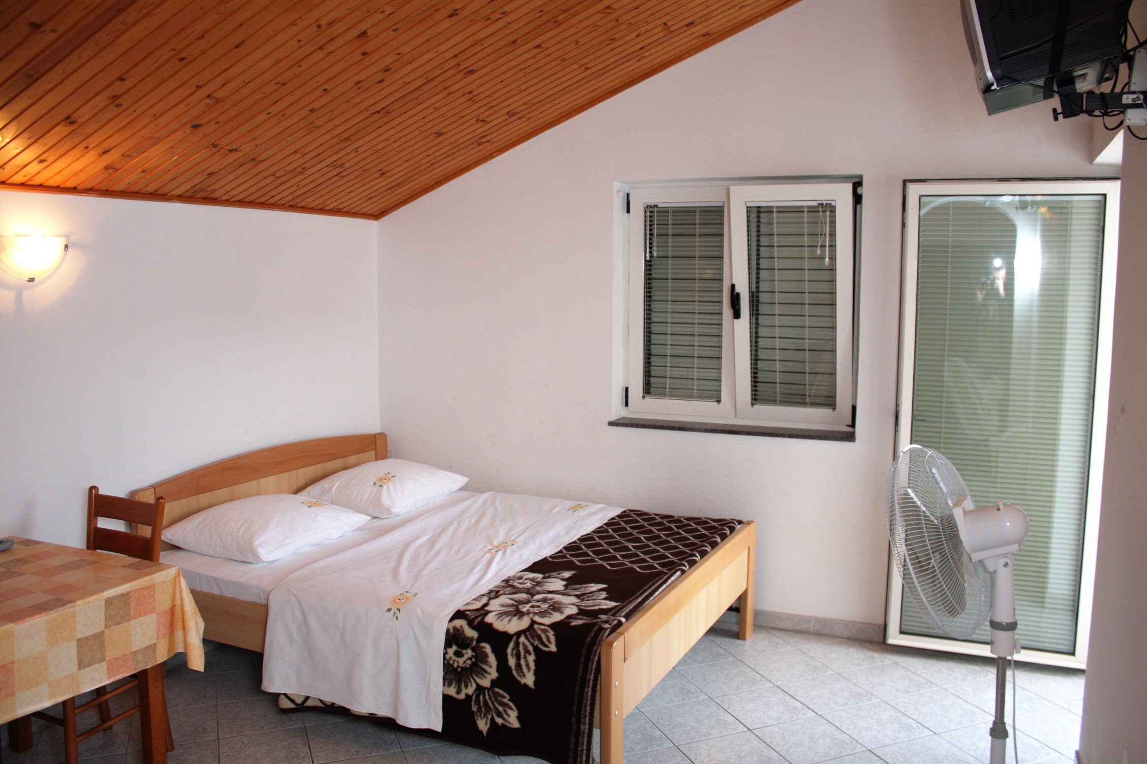 Studio flat with balcony and sea view Grebaštica, Šibenik  AS-a