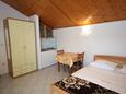 Dining room Grebaštica, Dining room in the studio-apartment, air condition available, (pet friendly) and WiFi.