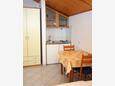 Grebaštica, Kitchen in the studio-apartment, (pet friendly) and WiFi.