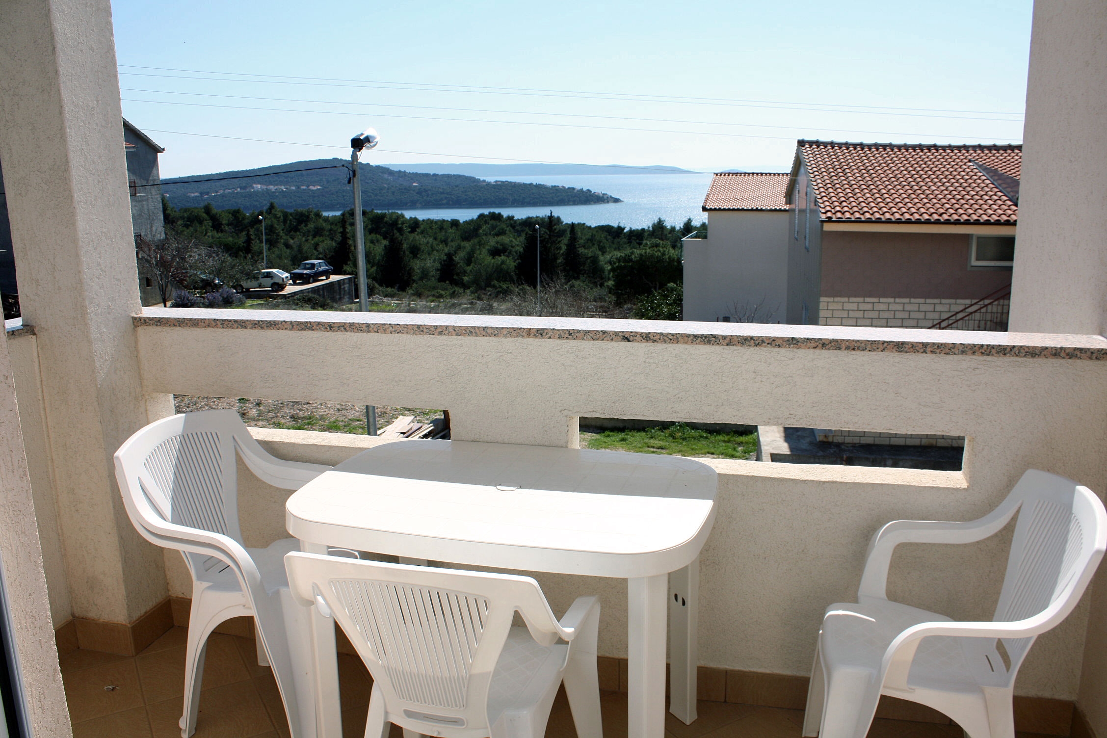 One bedroom apartment with balcony and sea view Seget Vranjica, Trogir (A-4870-b) One bedroom apartment with balcony and sea view Seget Vranjica, Trogir (A-4870-b)