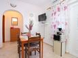 Jedilnica Slatine, Jedilnica v nastanitvi vrste apartment, dostopna klima, Hišni ljubljenčki dovoljeni in WiFi.