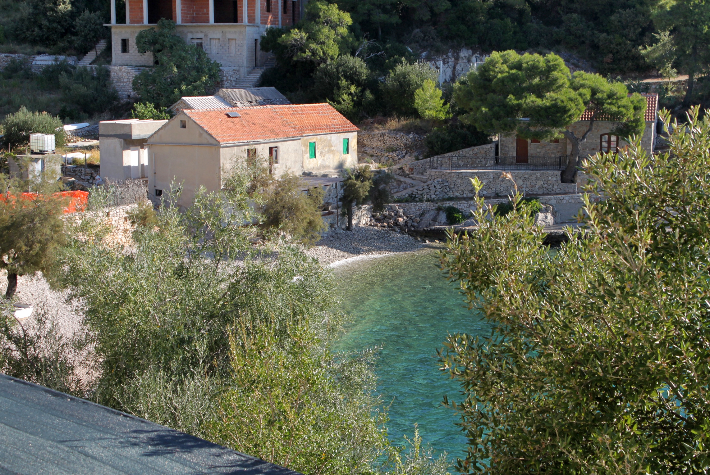 Two bedroom apartment near beach Cove Torac, Hvar  A-a