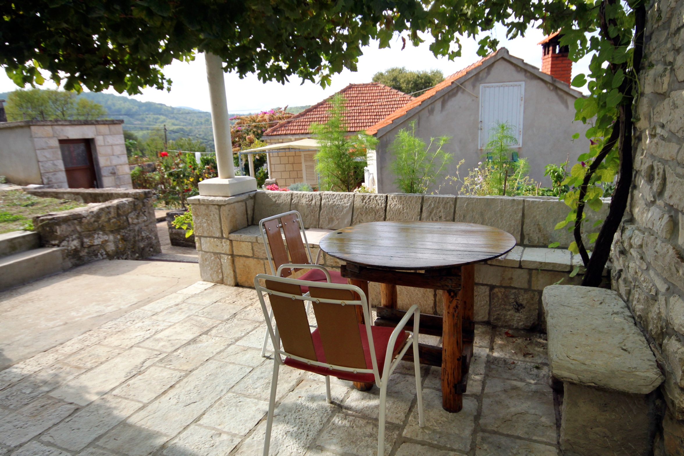 One bedroom house with terrace Žrnovo, Korčula  K