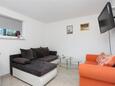 Obývací pokoj Oštrička luka, Obývací pokoj v ubytování typu apartment, s klimatizací, domácí mazlíčci povoleni a WiFi.