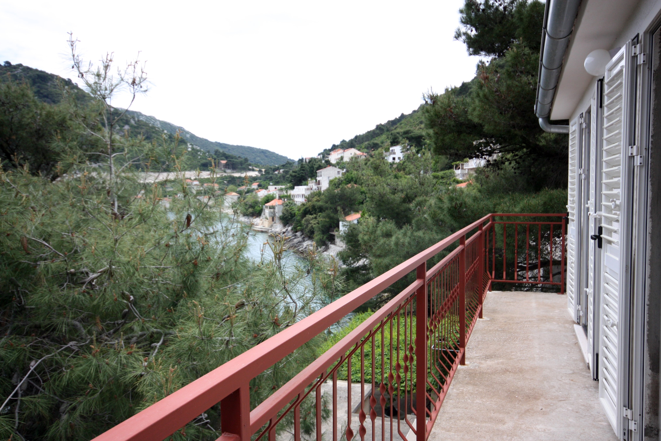Studio flat with balcony and sea view Sobra, Mljet  AS-a