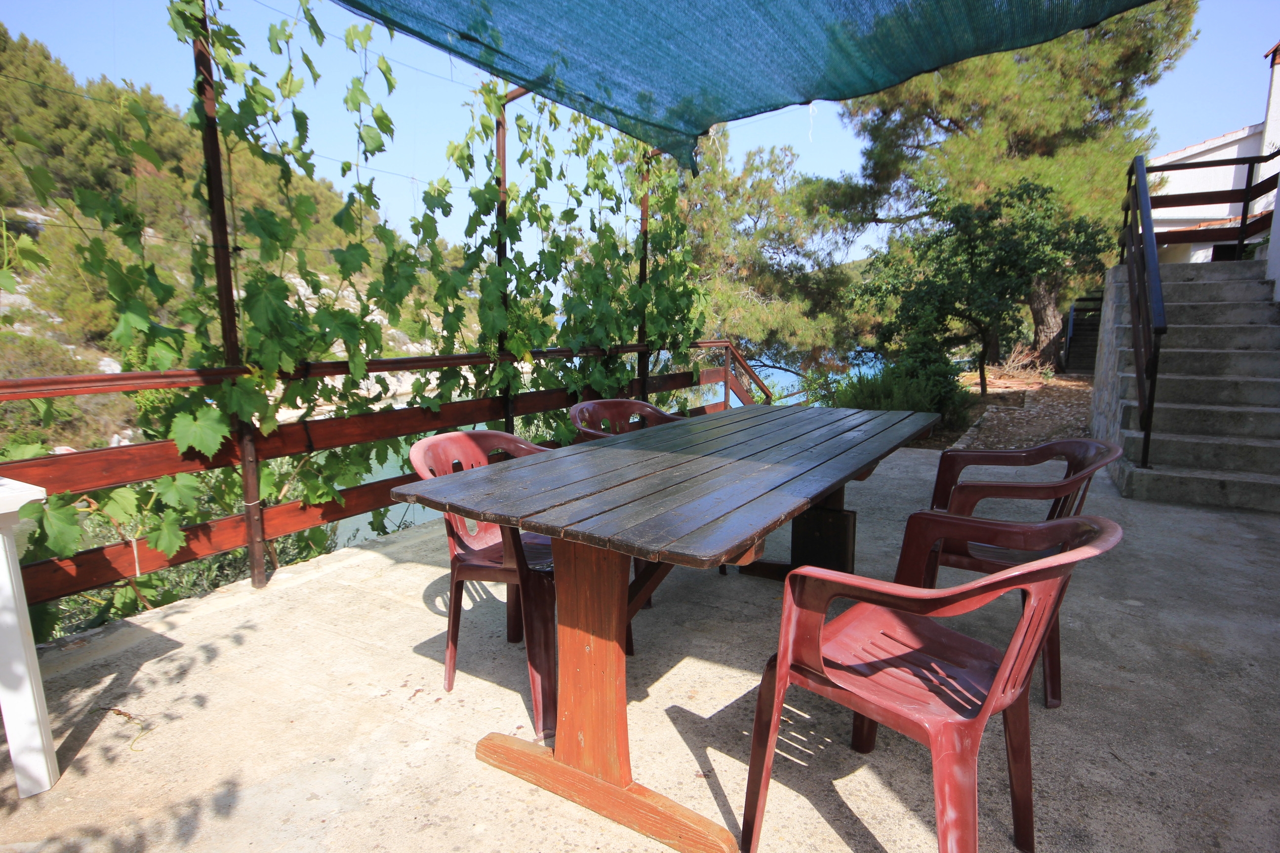 Two bedroom apartment near beach Cove Dumboka, Dugi otok (A-489-a)