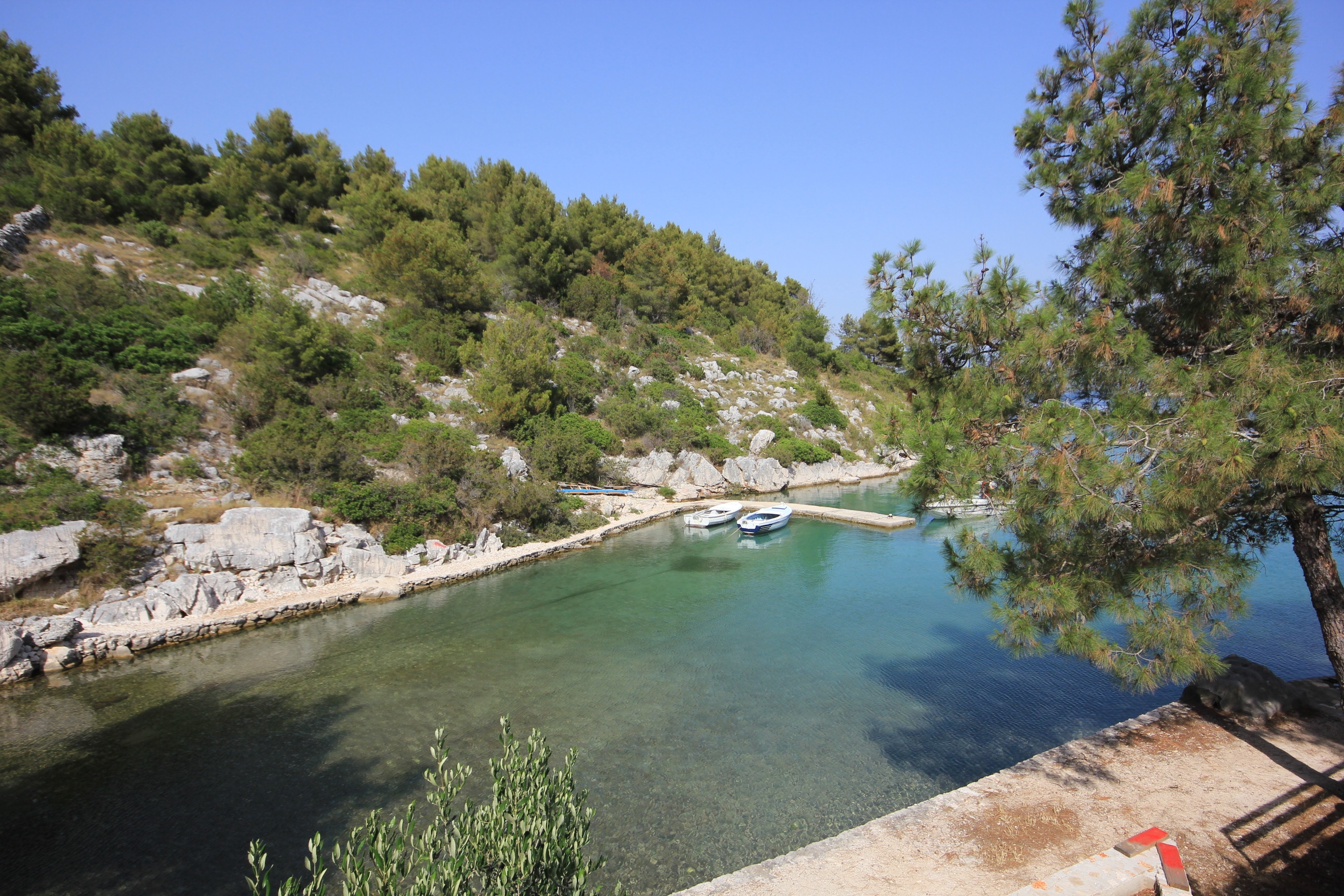 Two bedroom apartment near beach Cove Dumboka, Dugi otok  A-a