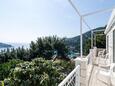 Balcony 1 Saplunara, Balcony 1 in the apartment, with a sea view and (pet friendly).