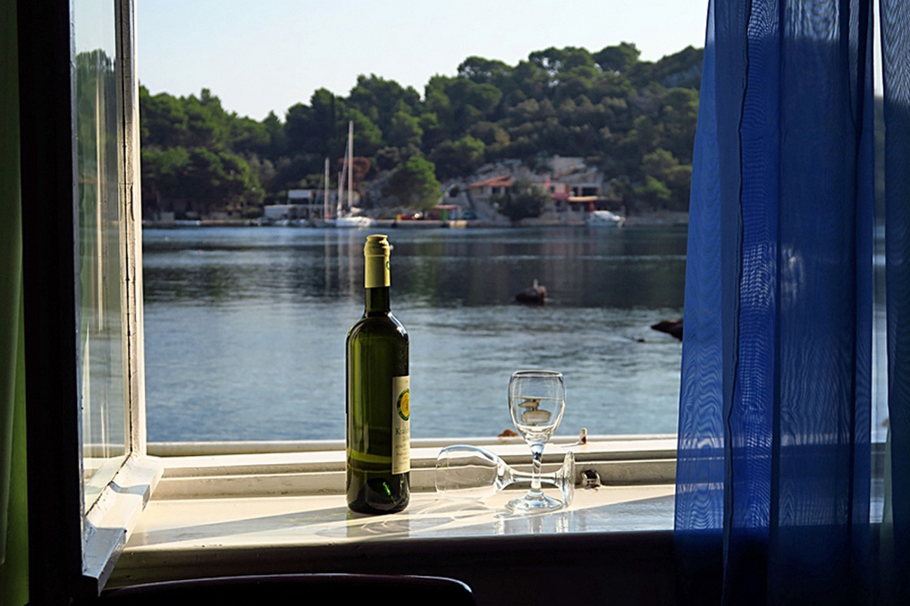 One bedroom apartment near beach Okuklje, Mljet  A-d
