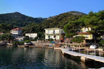 Okuklje, Mljet, Hébergement 4912 - Appartement à proximité de la mer.