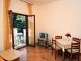 Dining room Saplunara, Dining room in the apartment, (pet friendly) and WiFi.