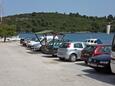 Pomena, Mljet, Parking lot 4929 - Rooms near sea with rocky beach.