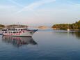 Pomena, Terrasse - Ausblick in folgender Unterkunftsart room, WiFi.