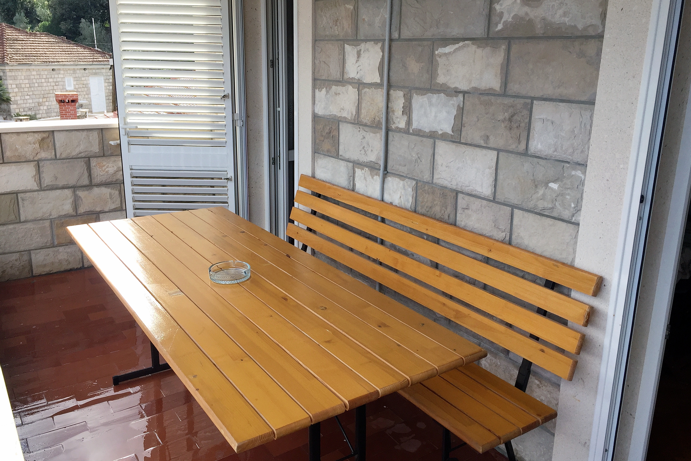 Two bedroom apartment near beach Okuklje, Mljet  A-b