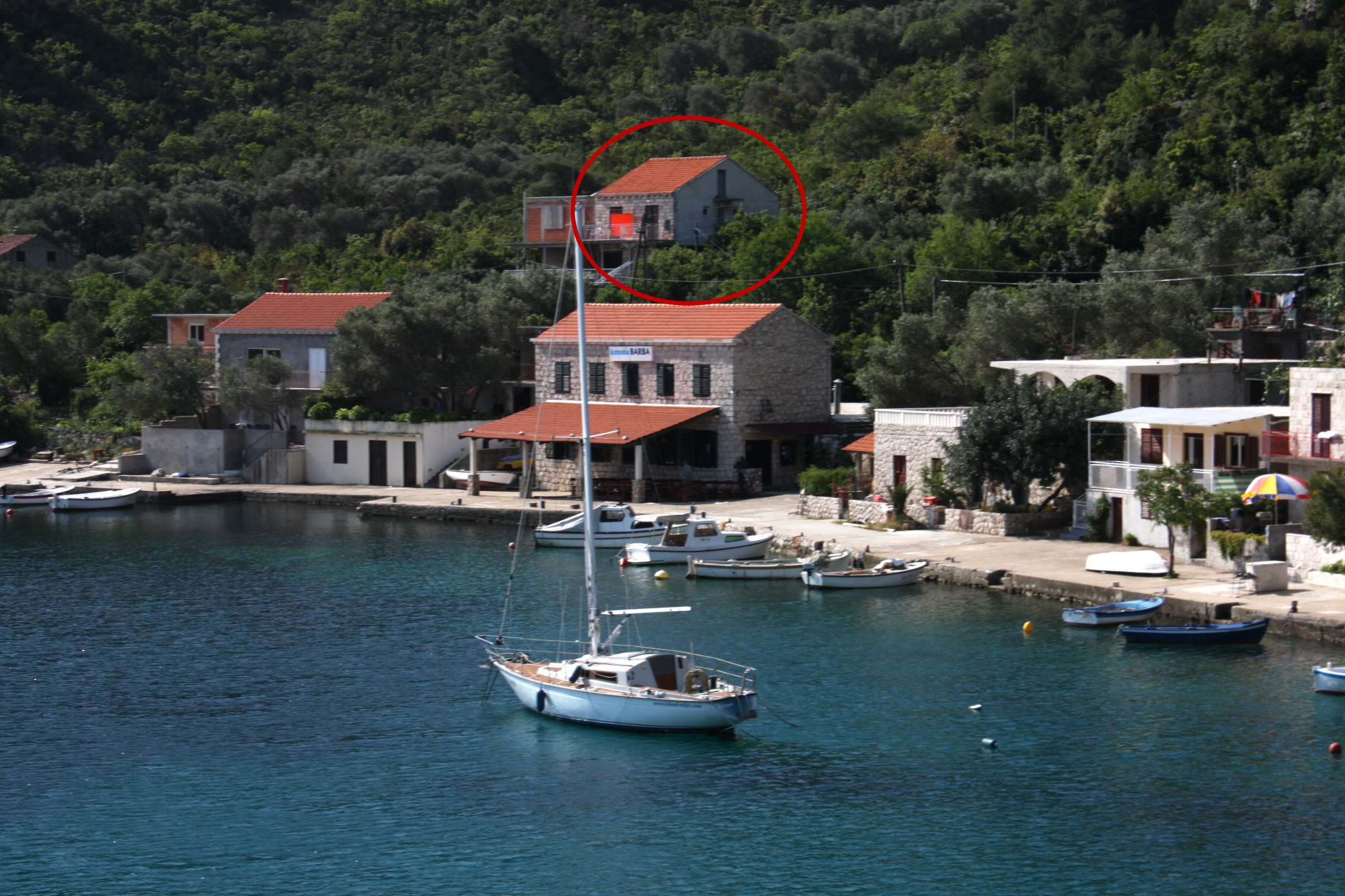 Ferienwohnung im Ort Pro?urska Luka (Mljet), Kapaz Ferienwohnung in Kroatien