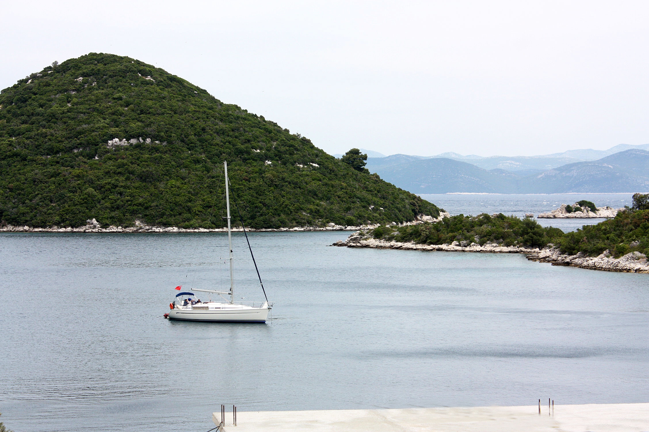 One bedroom apartment near beach Prožurska Luka, Mljet  A-a