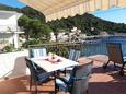 Terrace Okuklje, Terrace in the house, with a sea view, (pet friendly) and WiFi.