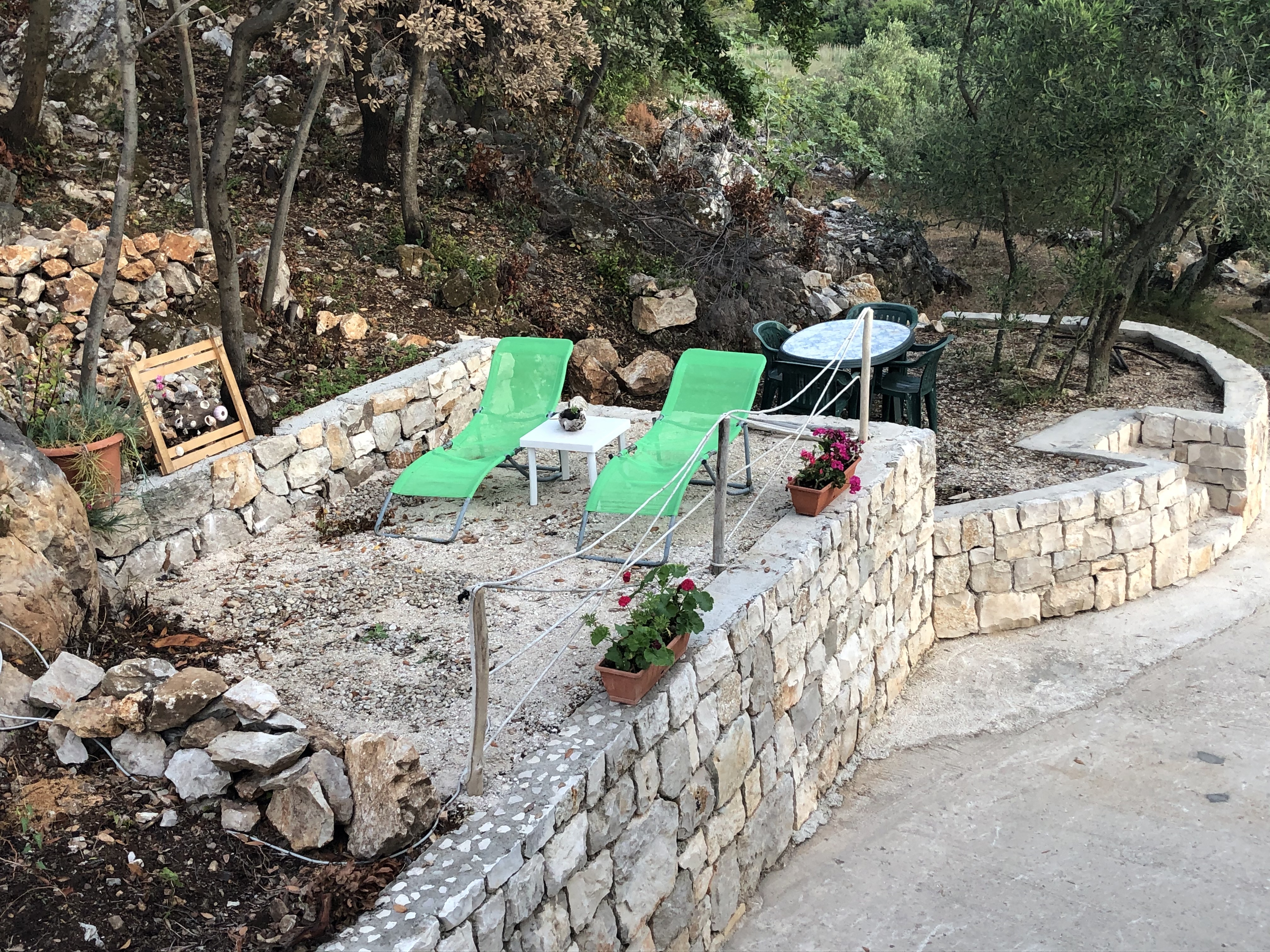 One bedroom apartment near beach Kozarica, Mljet  A-c