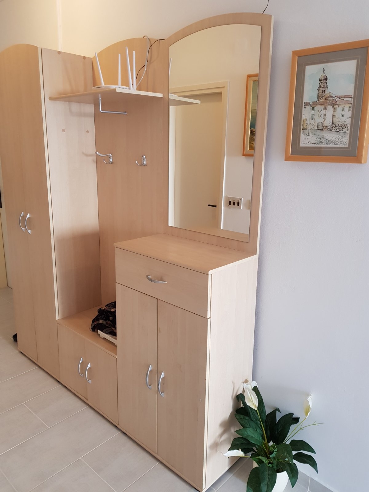 Two bedroom apartment with terrace Barbat, Rab  A-a