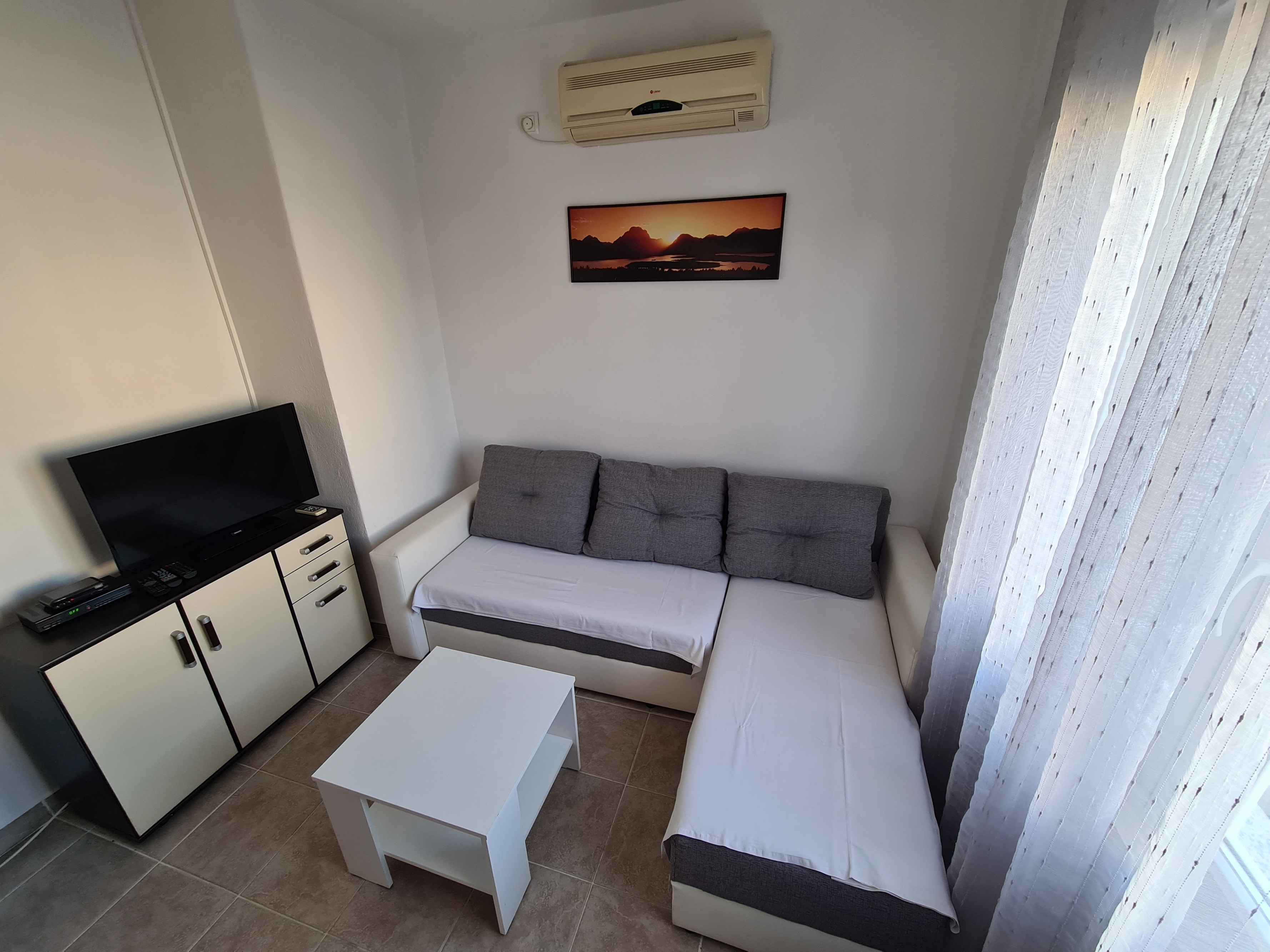Two bedroom apartment with balcony and sea view Barbat (Rab) (A-4951-b)