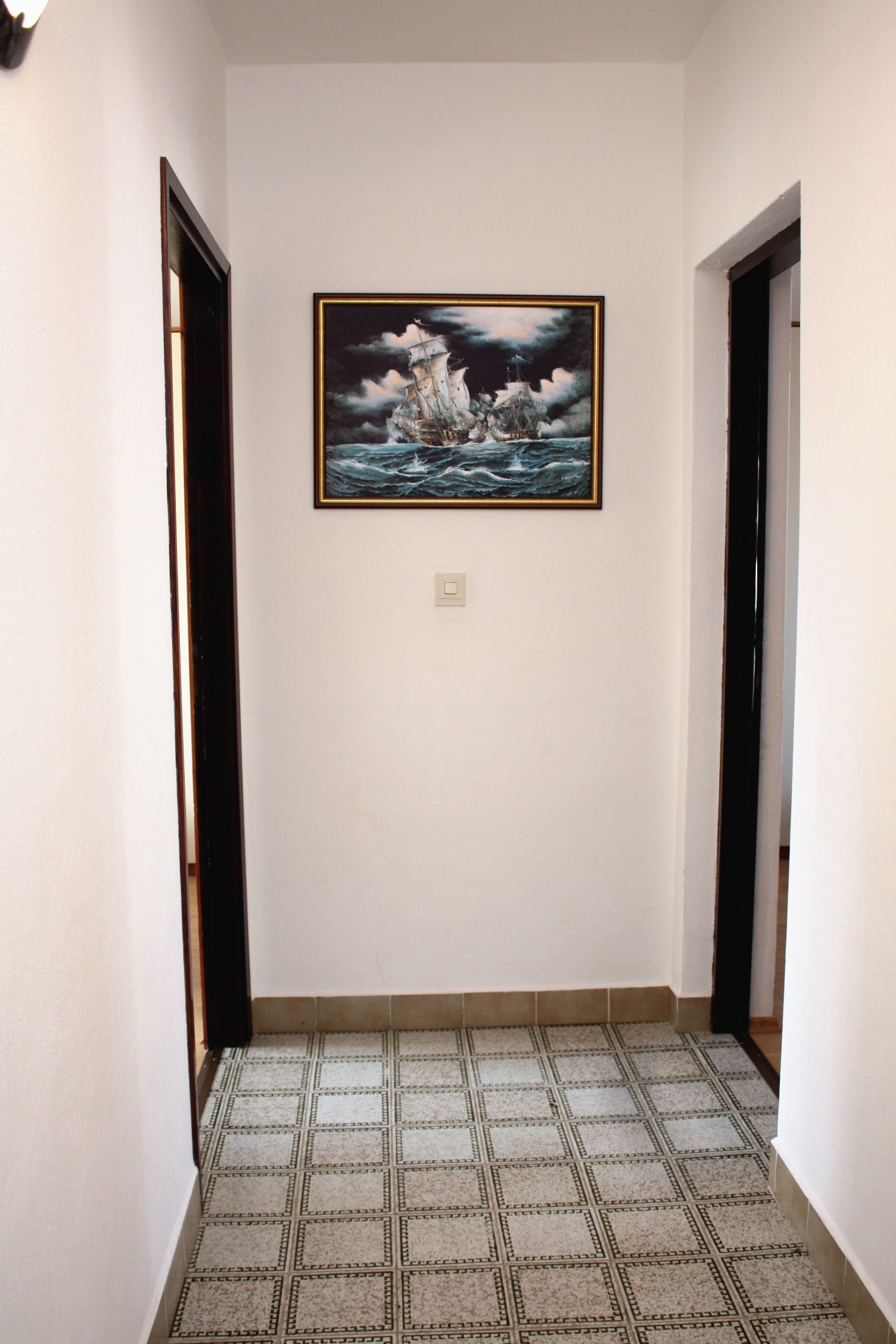 Two bedroom apartment with balcony and sea view Barbat, Rab  A-c