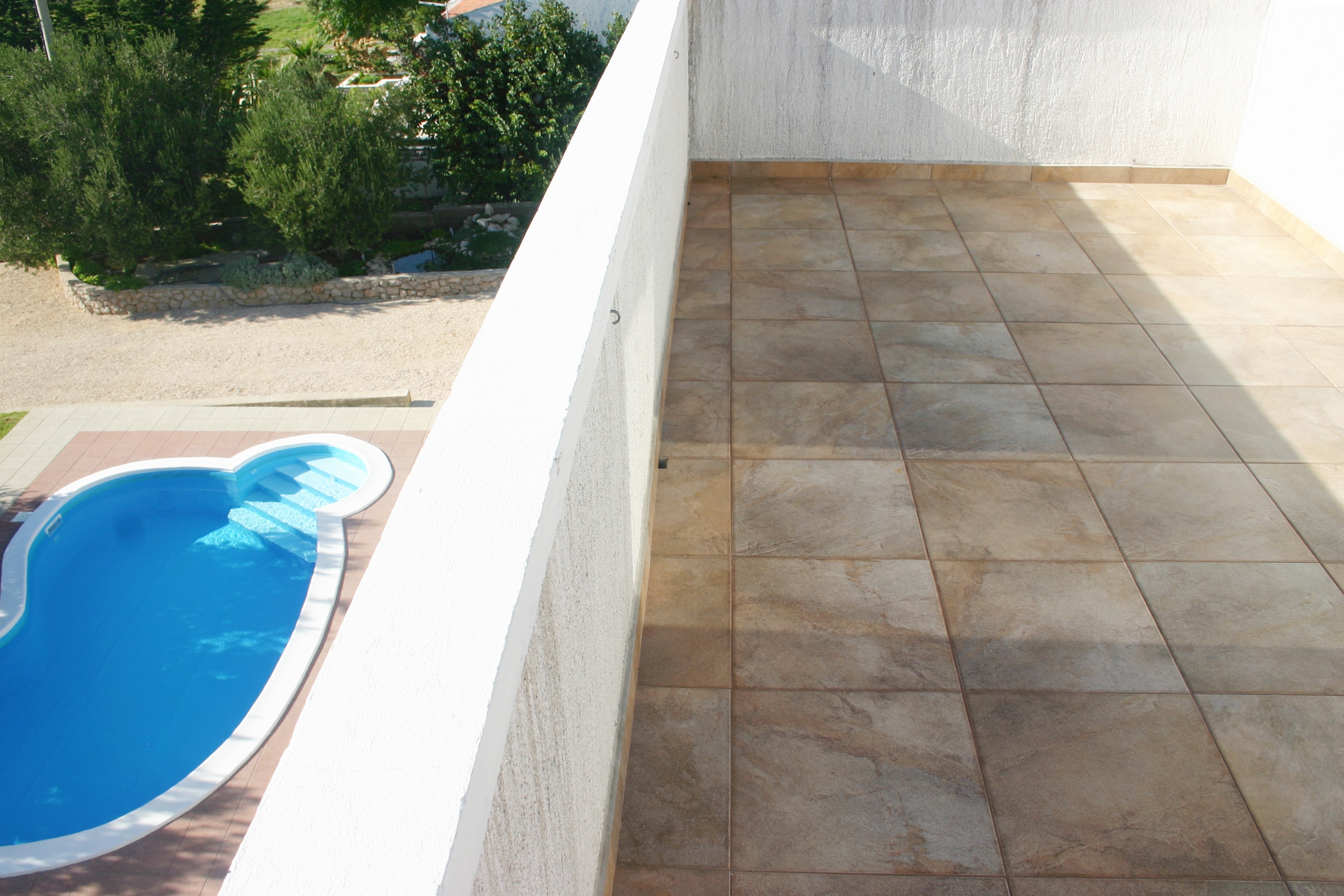 One bedroom apartment with terrace and sea view Barbat, Rab  A-f