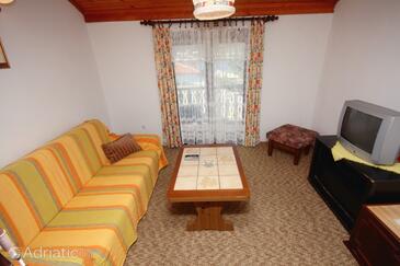 Living room Supetarska Draga - Donja, Living room in the apartment, dopusteni kucni ljubimci.