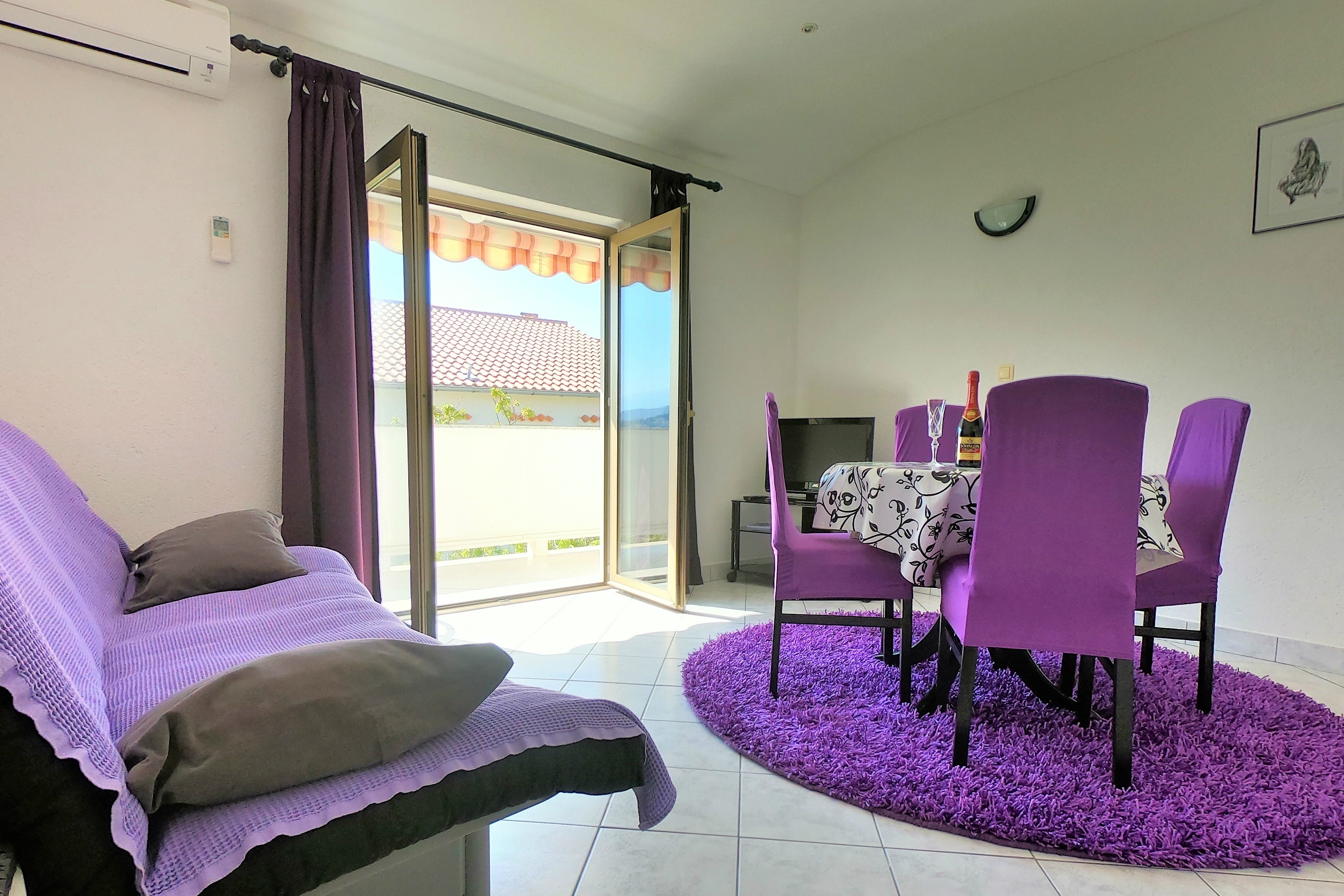 One bedroom apartment with balcony Palit, Rab (A-4971-a)