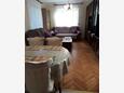 Living room Kampor, Living room in the apartment, air condition available and WiFi.